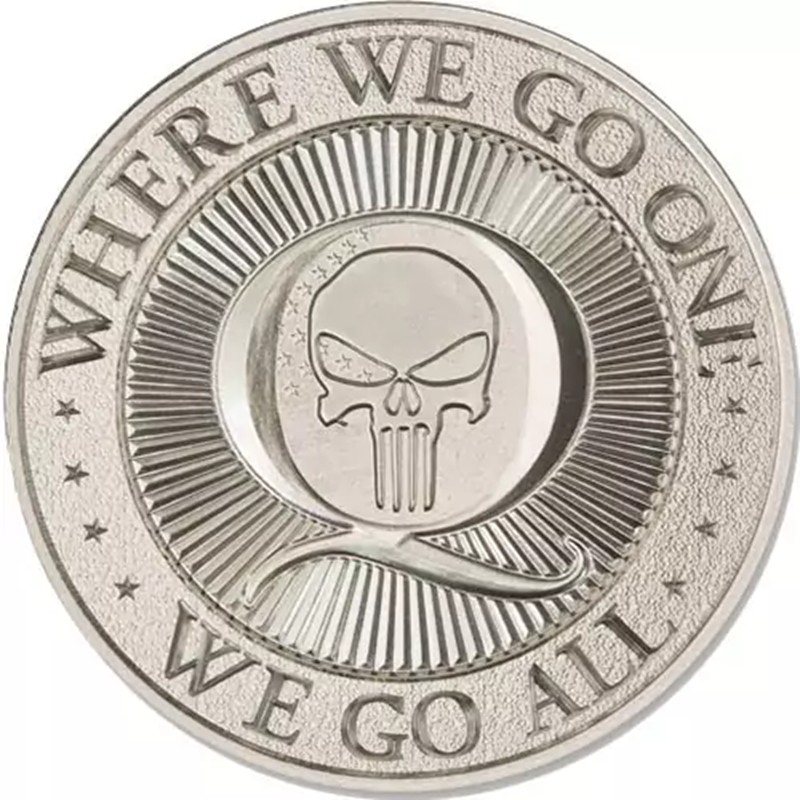 Серебряный жетон США «Движение Канона», 31.1 г чистого серебра (проба 999)